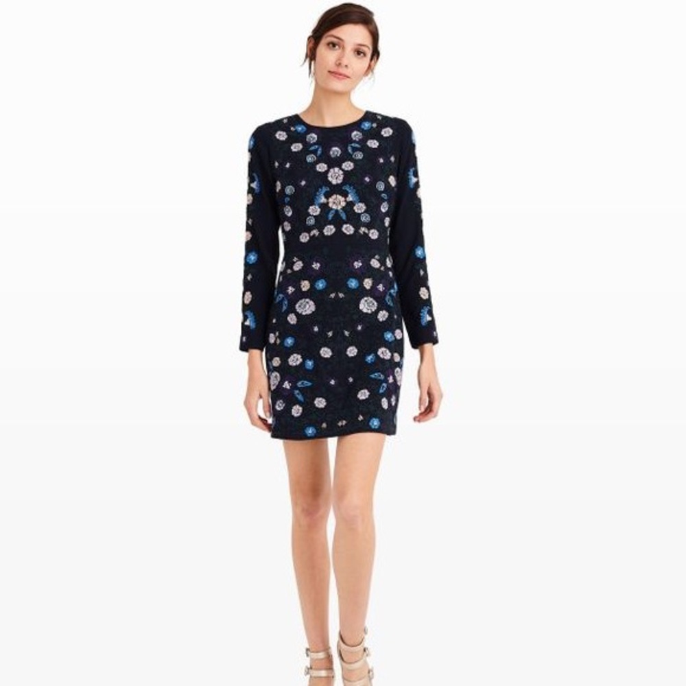Club Monaco embroidered Kasienna dress